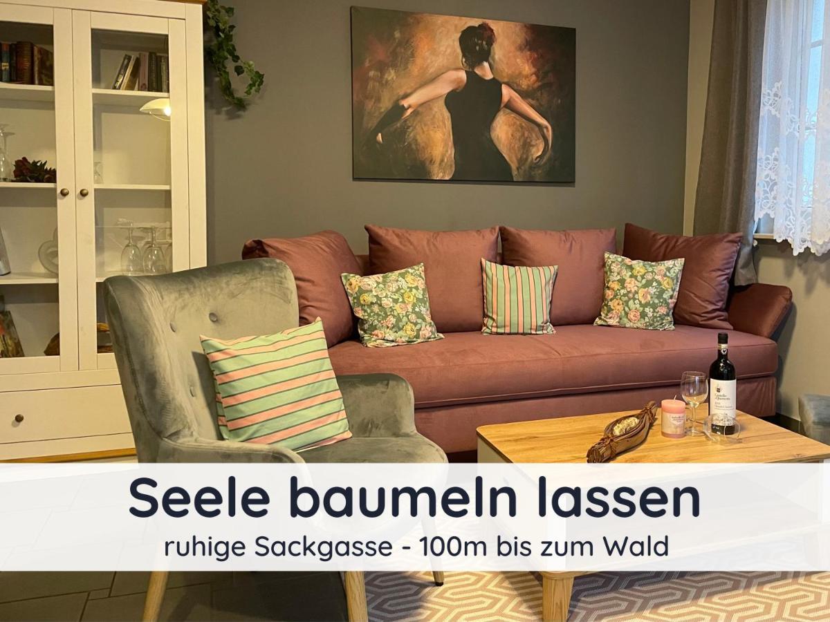 Der Fuchsbau - Fewo Lepetit - Im Sonnigen Harz - Hunde Willkommen - 100M Bis Zum Wald - Free Wlan Apartamento Bad Sachsa Exterior foto